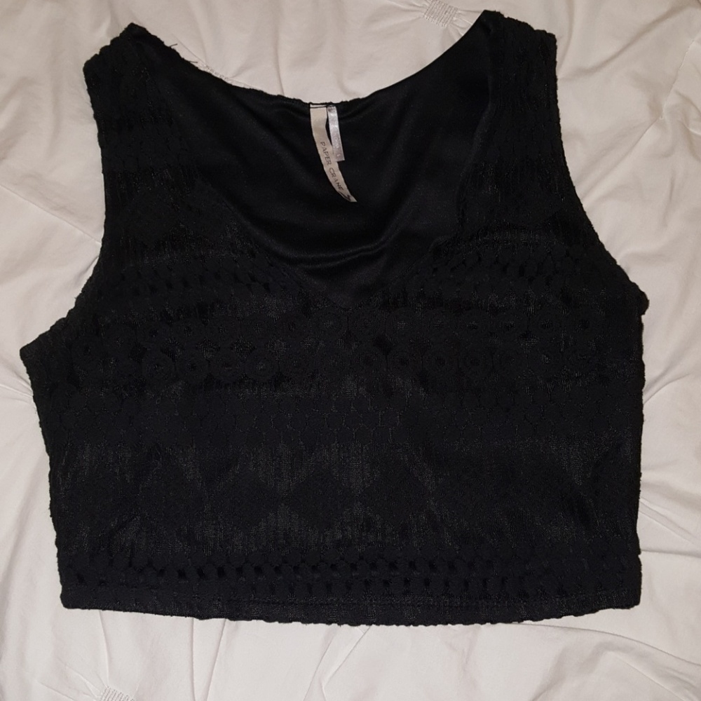 Crochet crop top